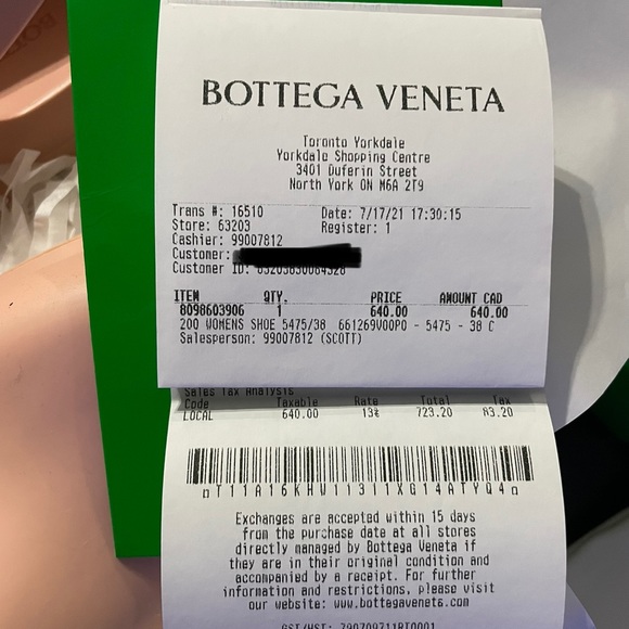 Bottega Veneta Puddle Slingback - Picture 3 of 6